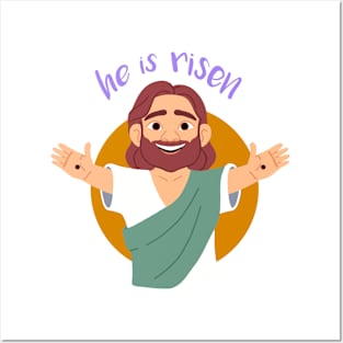 He is Risen - Easter Celebration Posters and Art